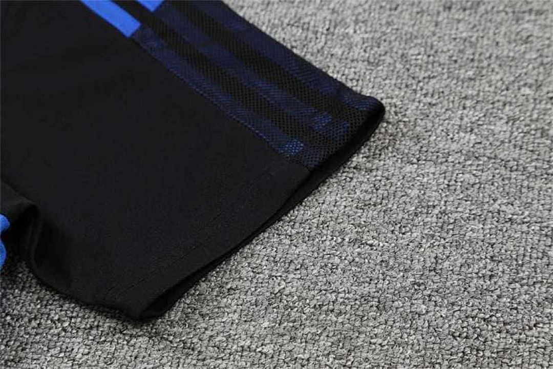 Real Madrid Polo black with yellow-logo 13
