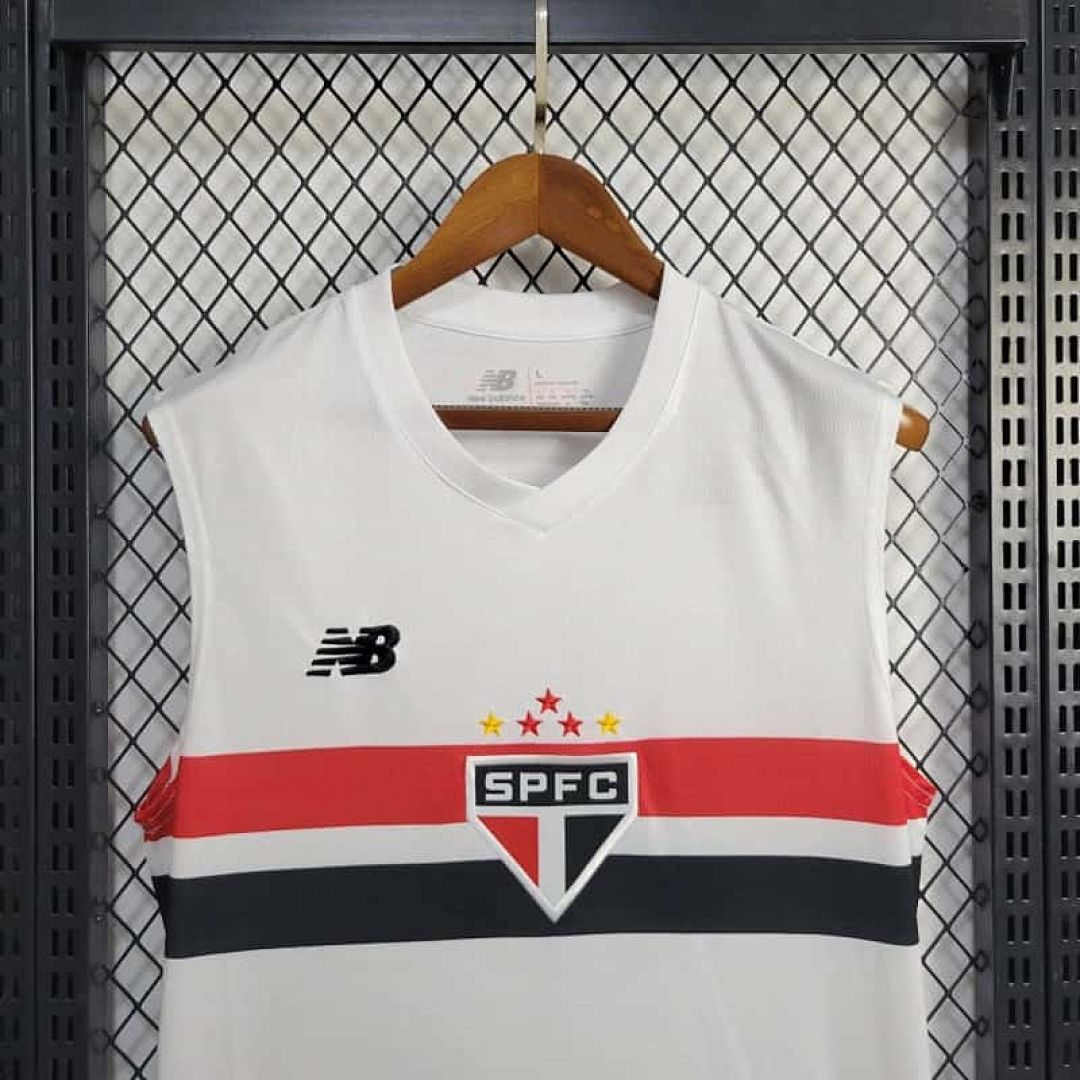 24-25 Sao Paulo Home Vest Uniform 4