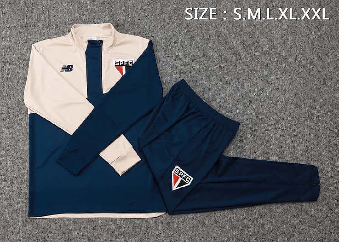 24-25 Sao Paulo Long Sleeve Training Suit Yupoo 2