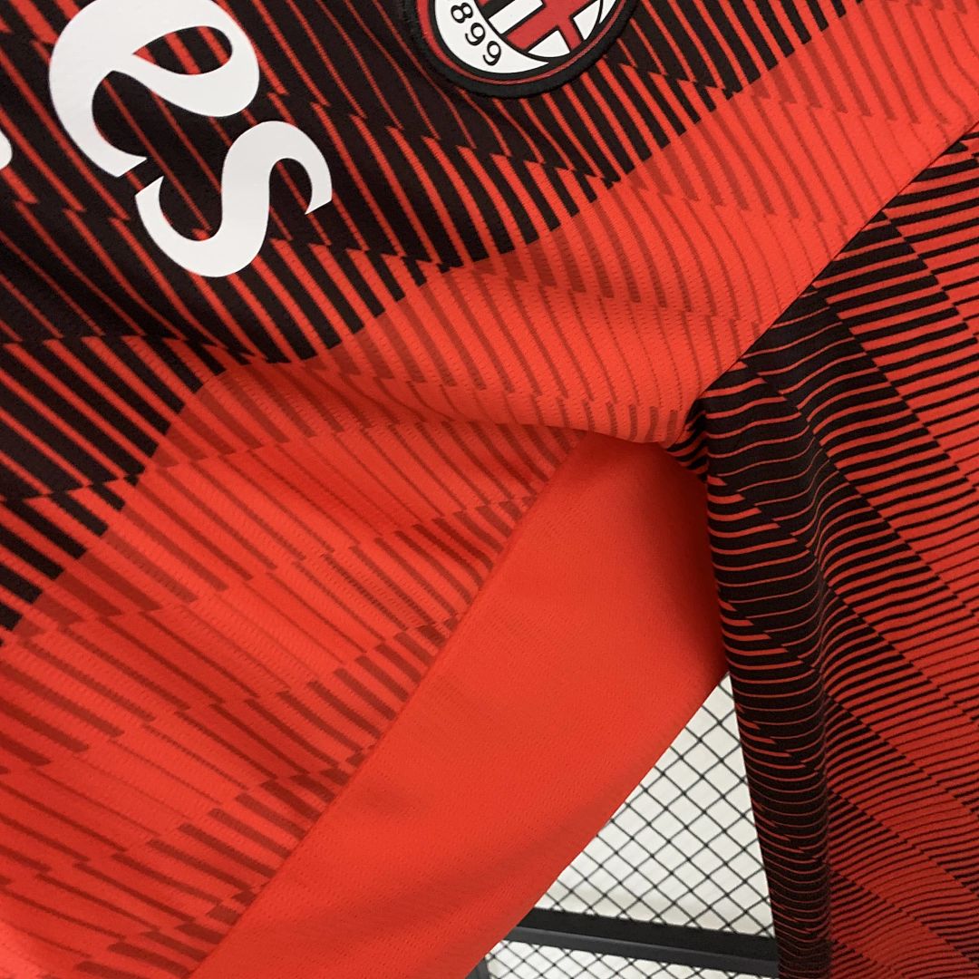 23_24 Long sleeve AC Milan home S-3XL 6