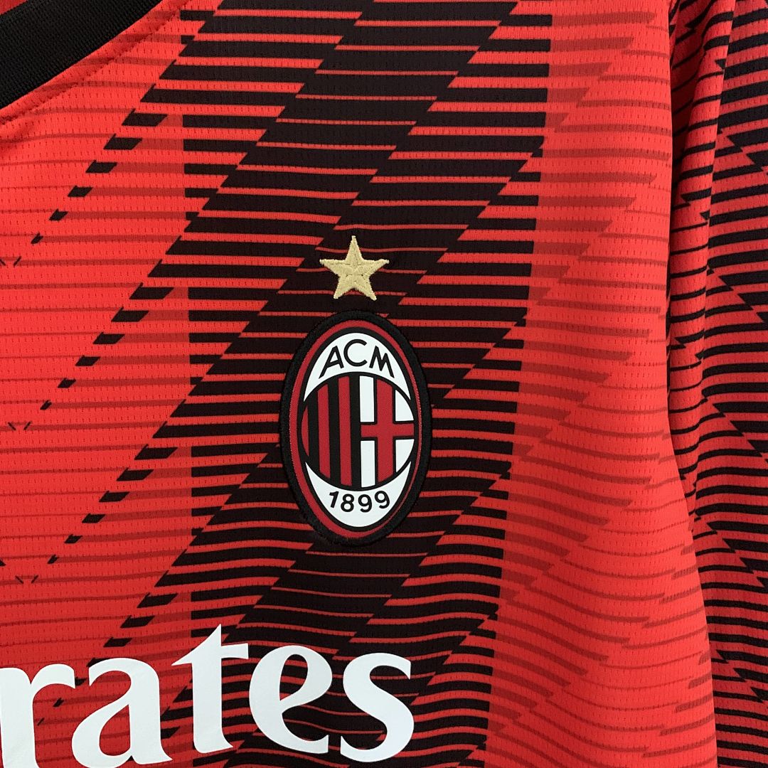 23_24 Long sleeve AC Milan home S-3XL 8