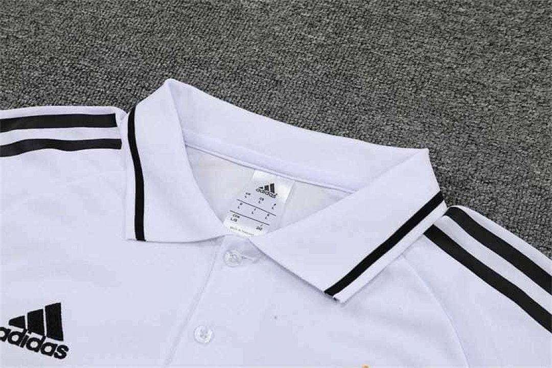Real Madrid Polo white-black with three sides 11