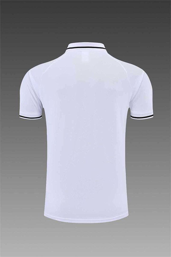 Real Madrid Polo white-black with three sides 4