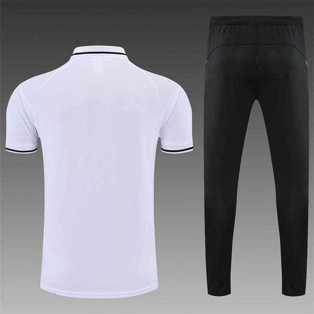 Real Madrid Polo white-black with three sides 9