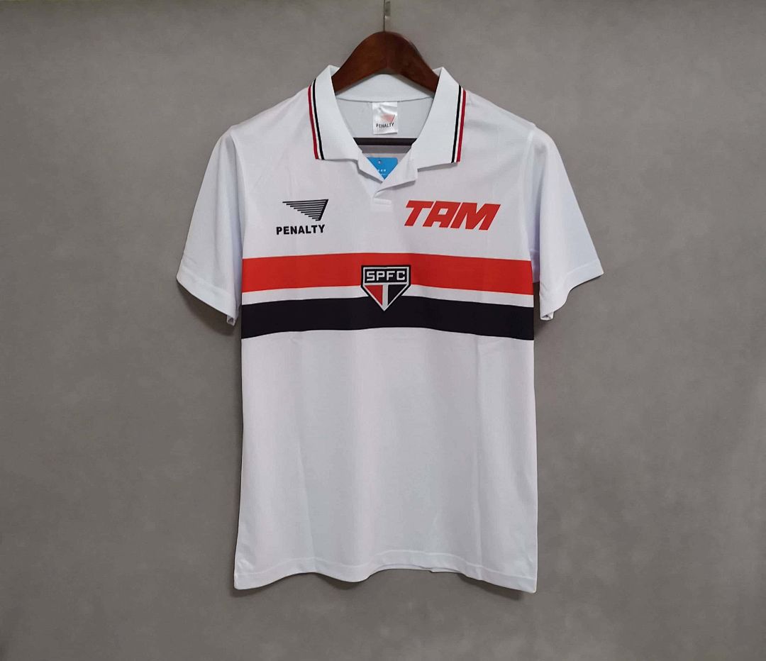 93-94 Sao Paulo home white