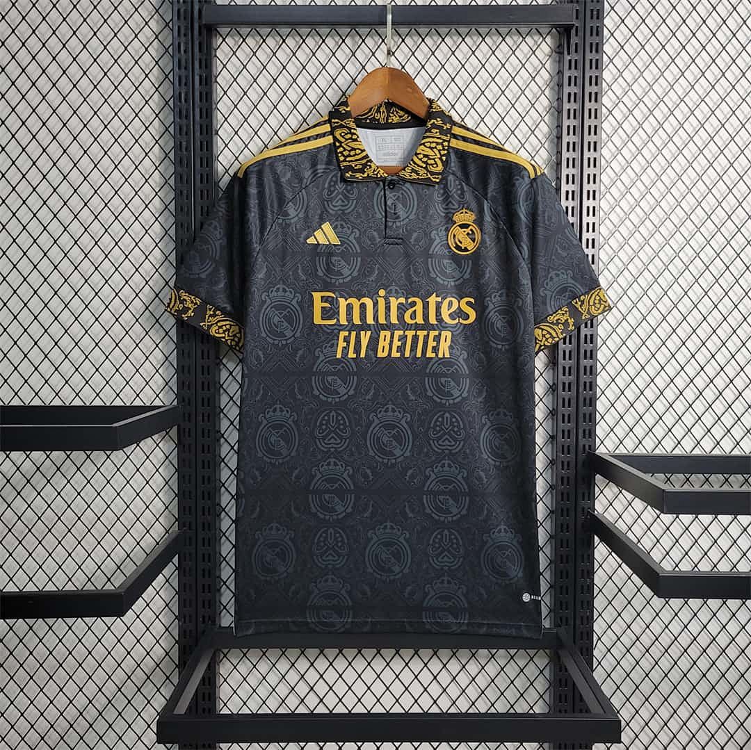 23-24 Real Madrid negro edición concepto