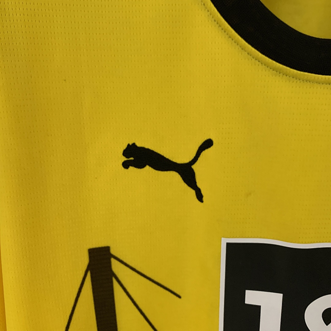 23_24 Long sleeve Dortmund home S-3XL 2