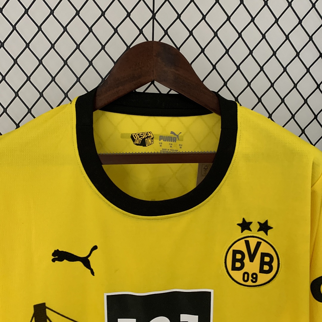 23_24 Long sleeve Dortmund home S-3XL 3