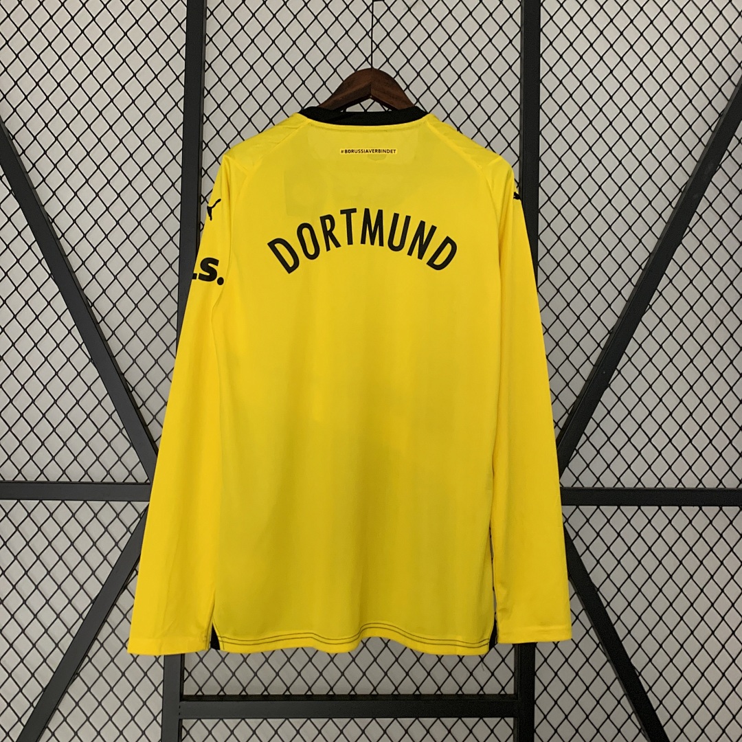 23_24 Long sleeve Dortmund home S-3XL 5