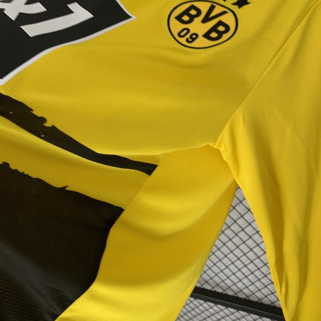23_24 Long sleeve Dortmund home S-3XL 6