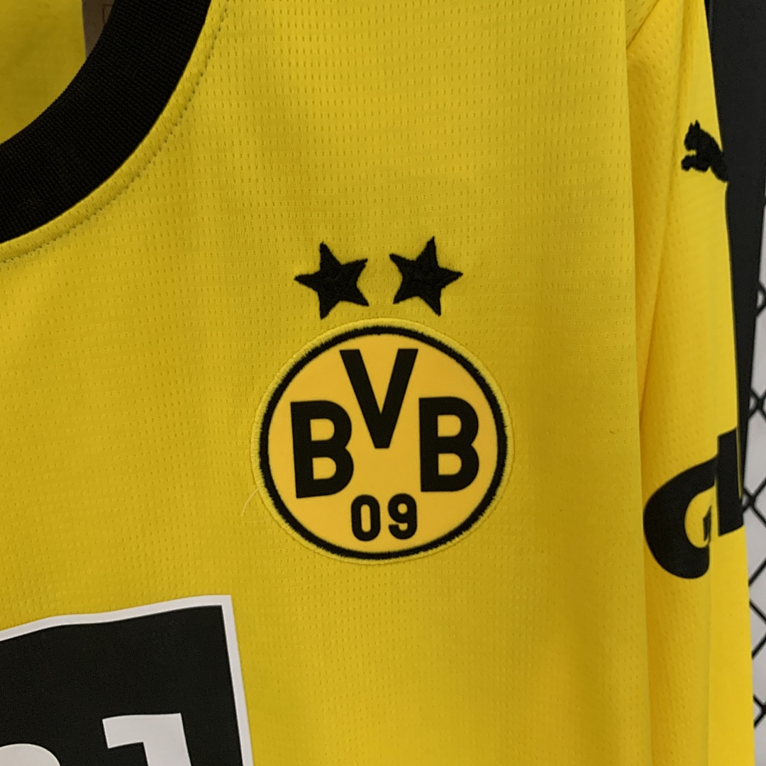 23_24 Long sleeve Dortmund home S-3XL 9
