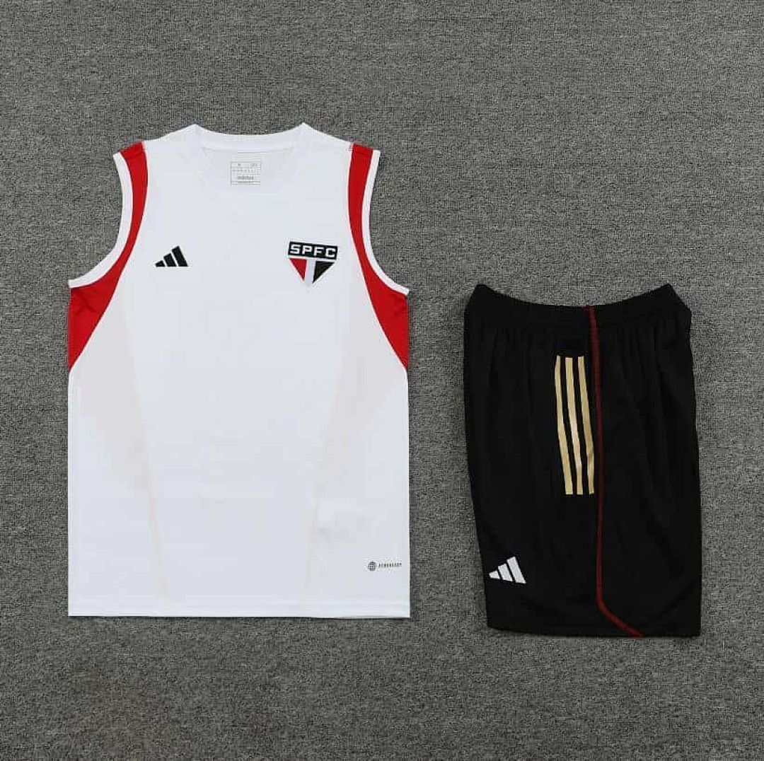 23-24 Sao Paulo Training Vest Kit S-XXL(2) Soccer Jerseys 3