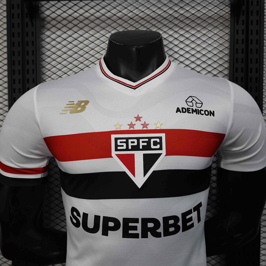 25-26 Player Sao Paulo Home S-4XL 2