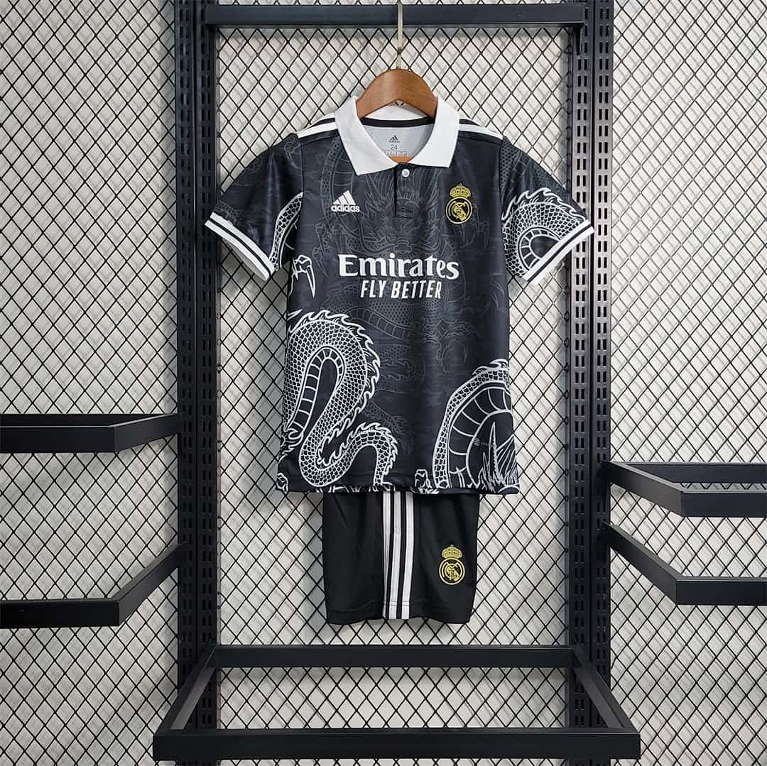 23-24 Real Madrid Special Edition Black kids kit
