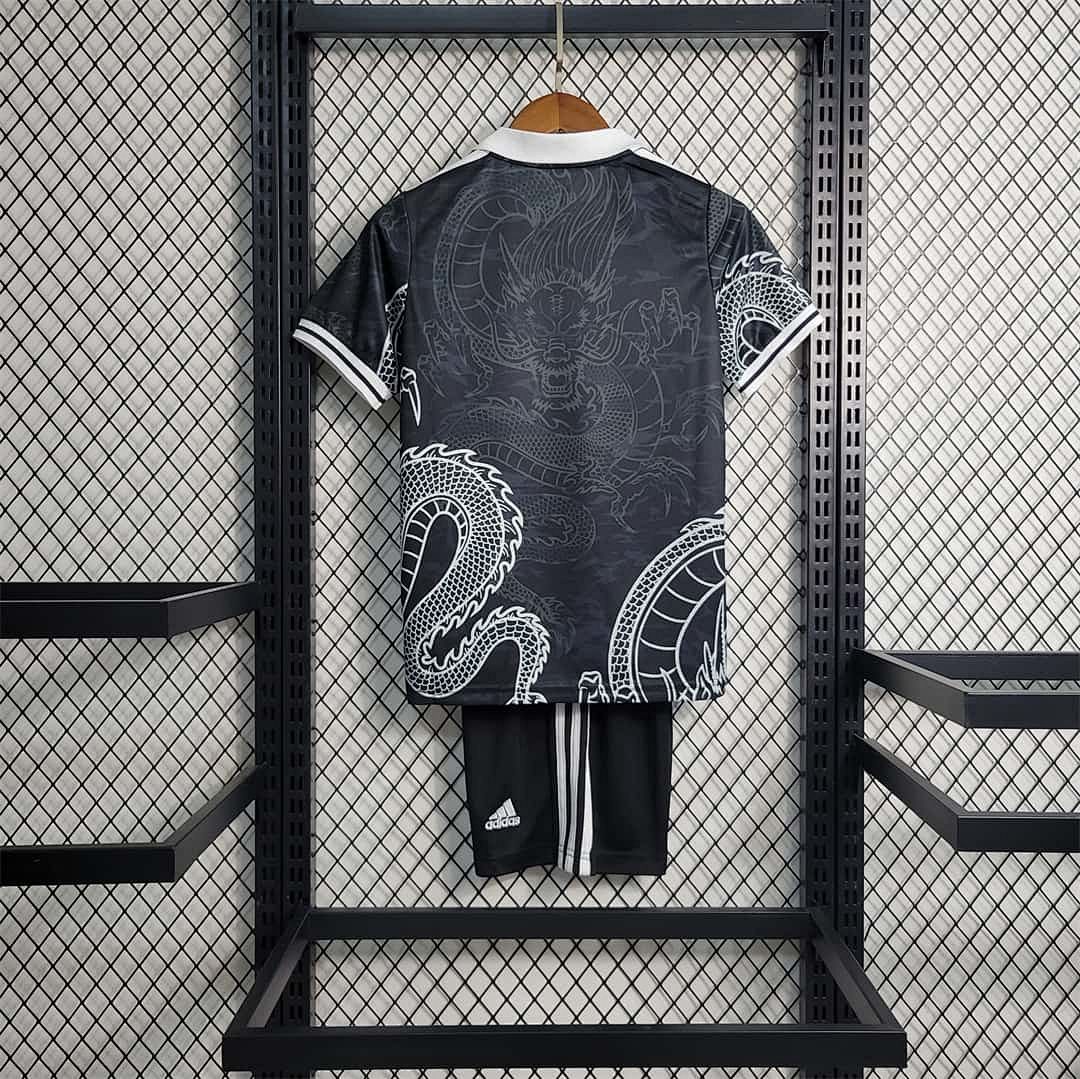 23-24 Real Madrid Special Edition Black kids kit 3