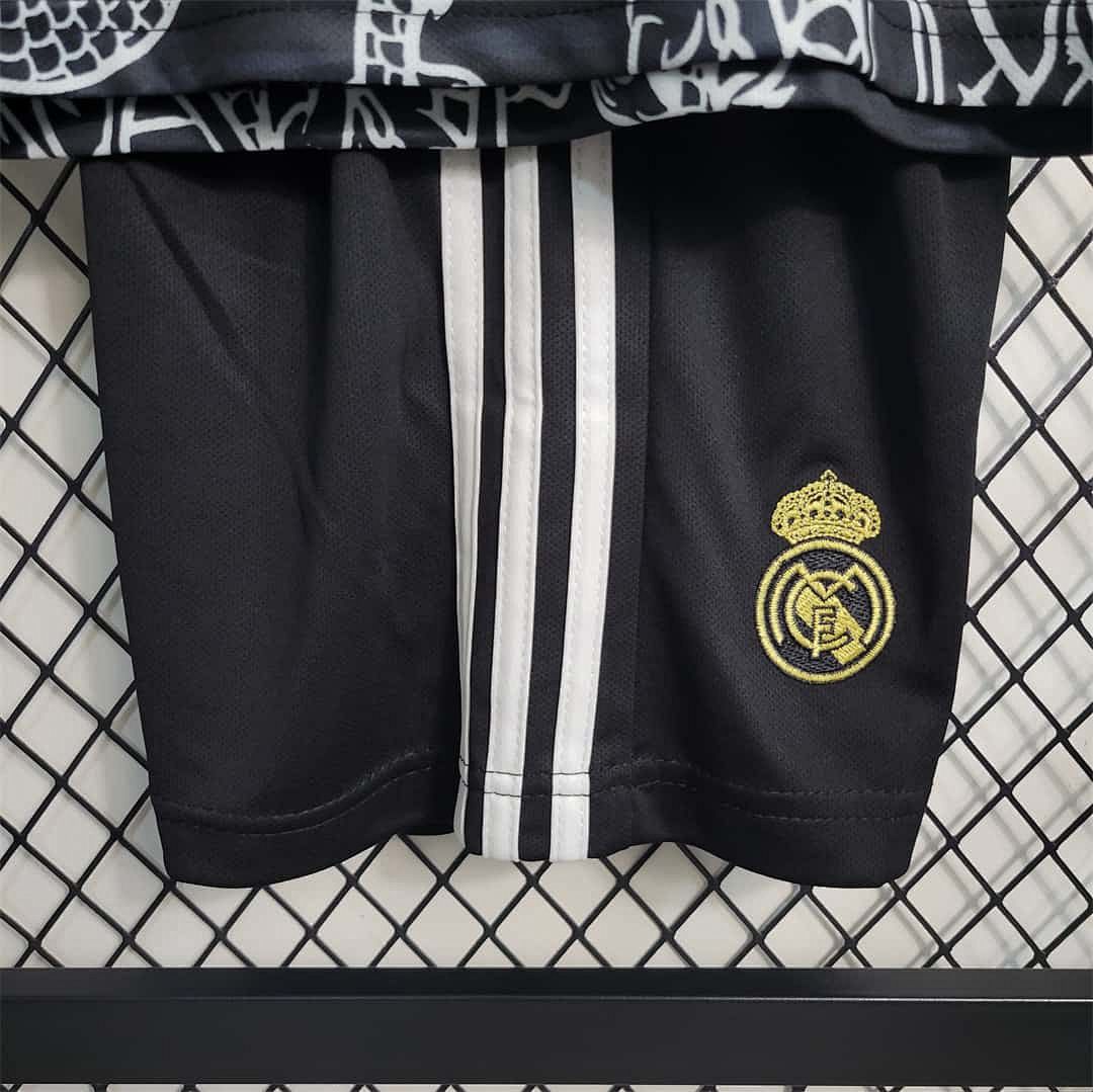 23-24 Real Madrid Special Edition Black kids kit 9