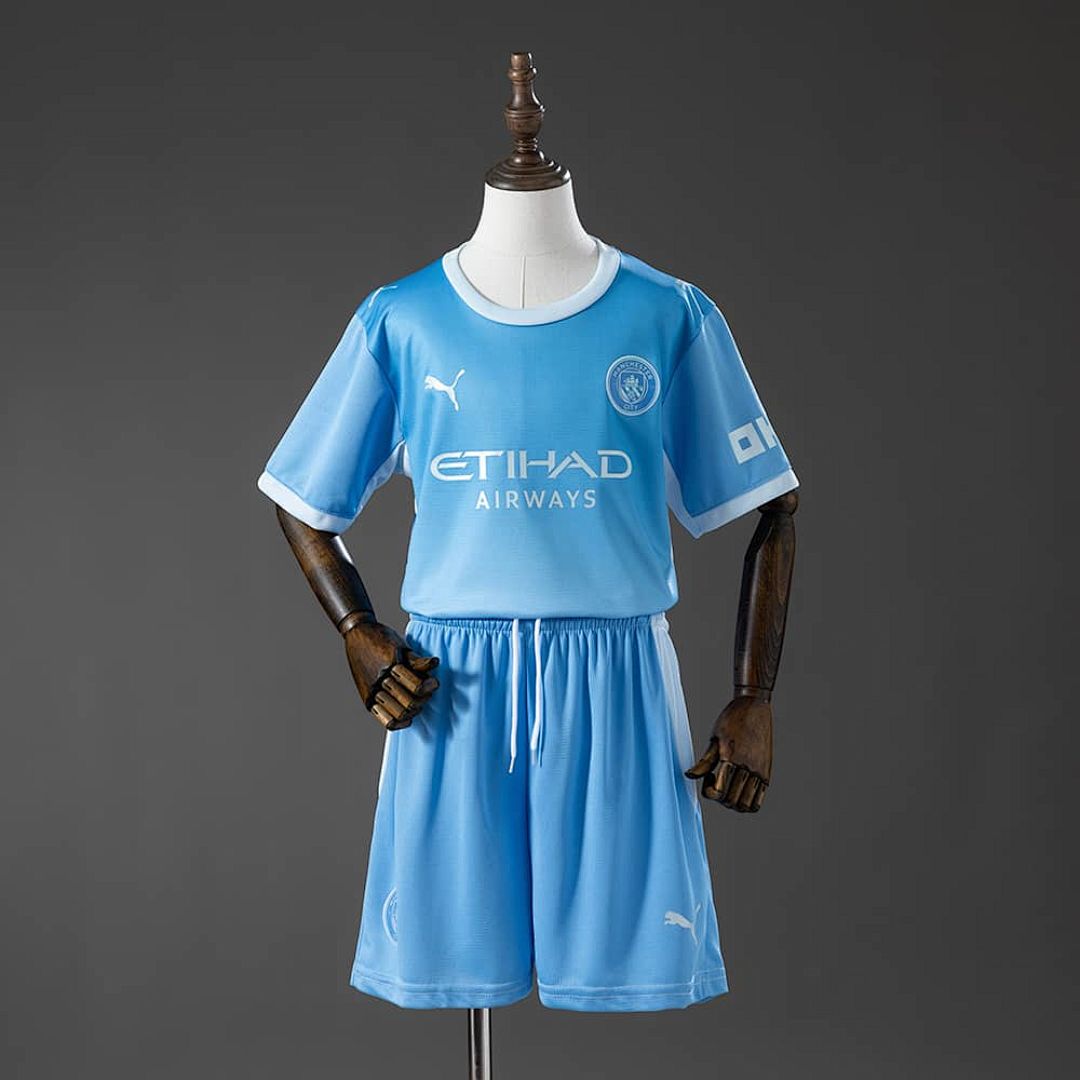 Manchester City 26_27 Home Kids Kit Size 16-28