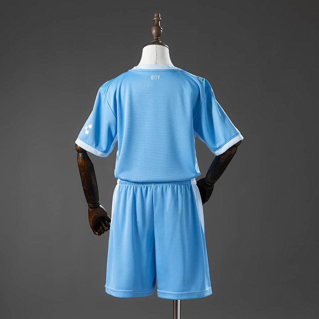 Manchester City 26_27 Home Kids Kit Size 16-28 2
