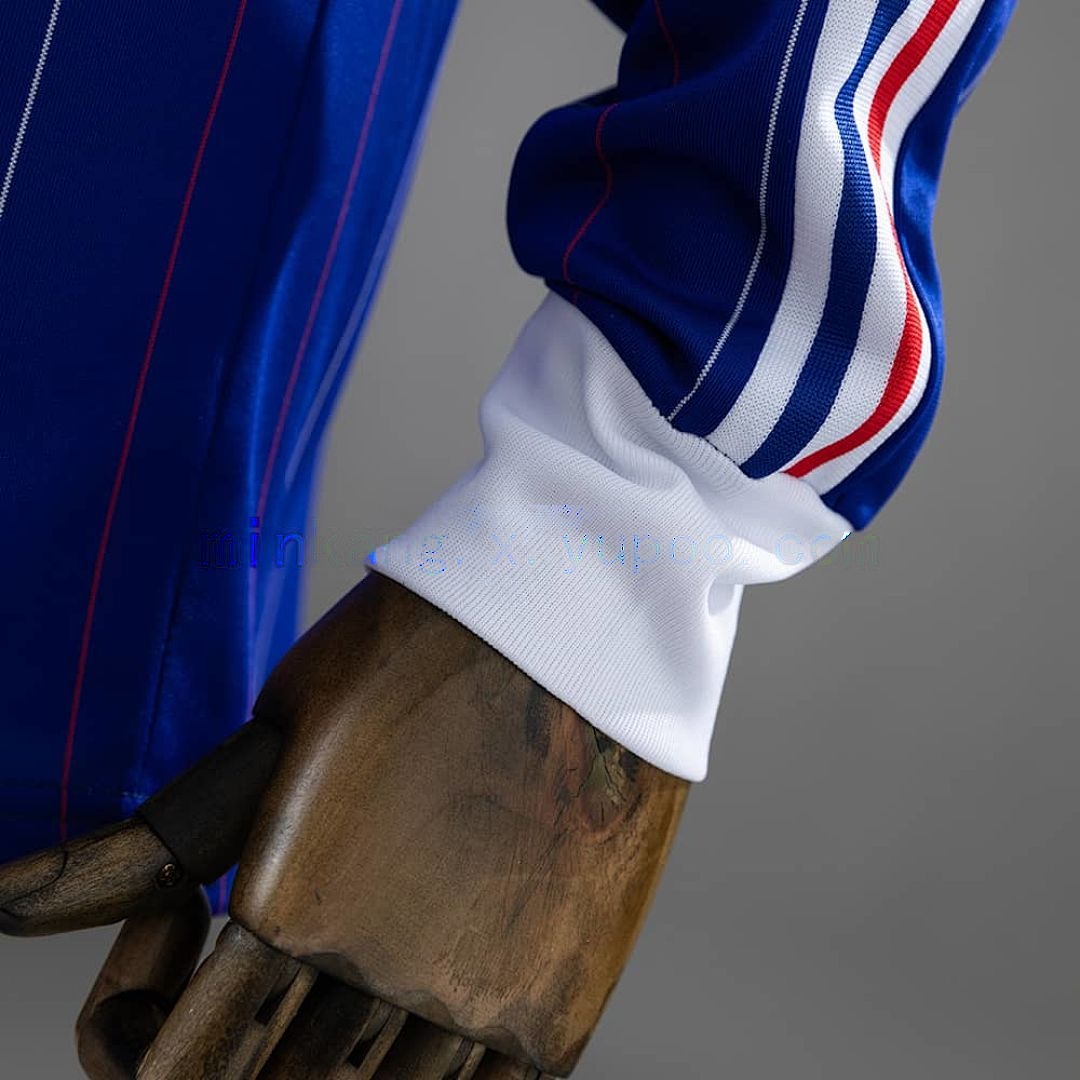 France 80_82 Home Long Sleeve Retro Jersey S-XXL 3