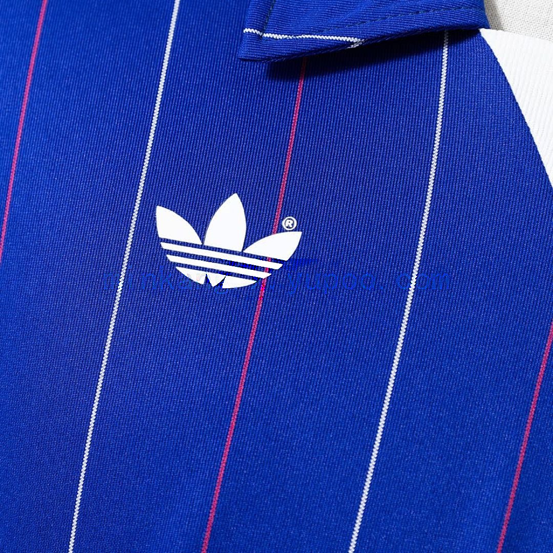 France 80_82 Home Long Sleeve Retro Jersey S-XXL 4