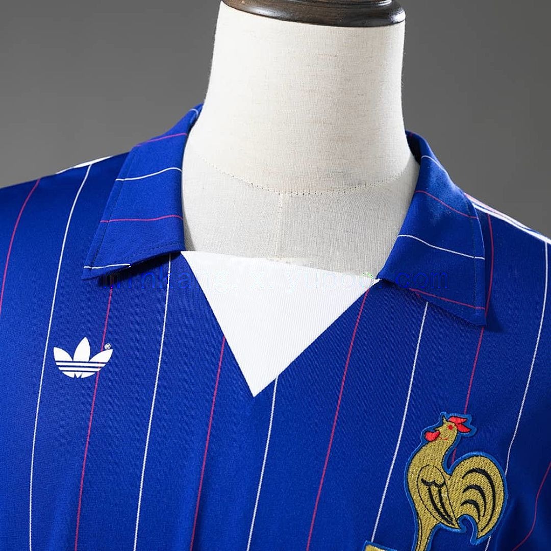 France 80_82 Home Long Sleeve Retro Jersey S-XXL 6