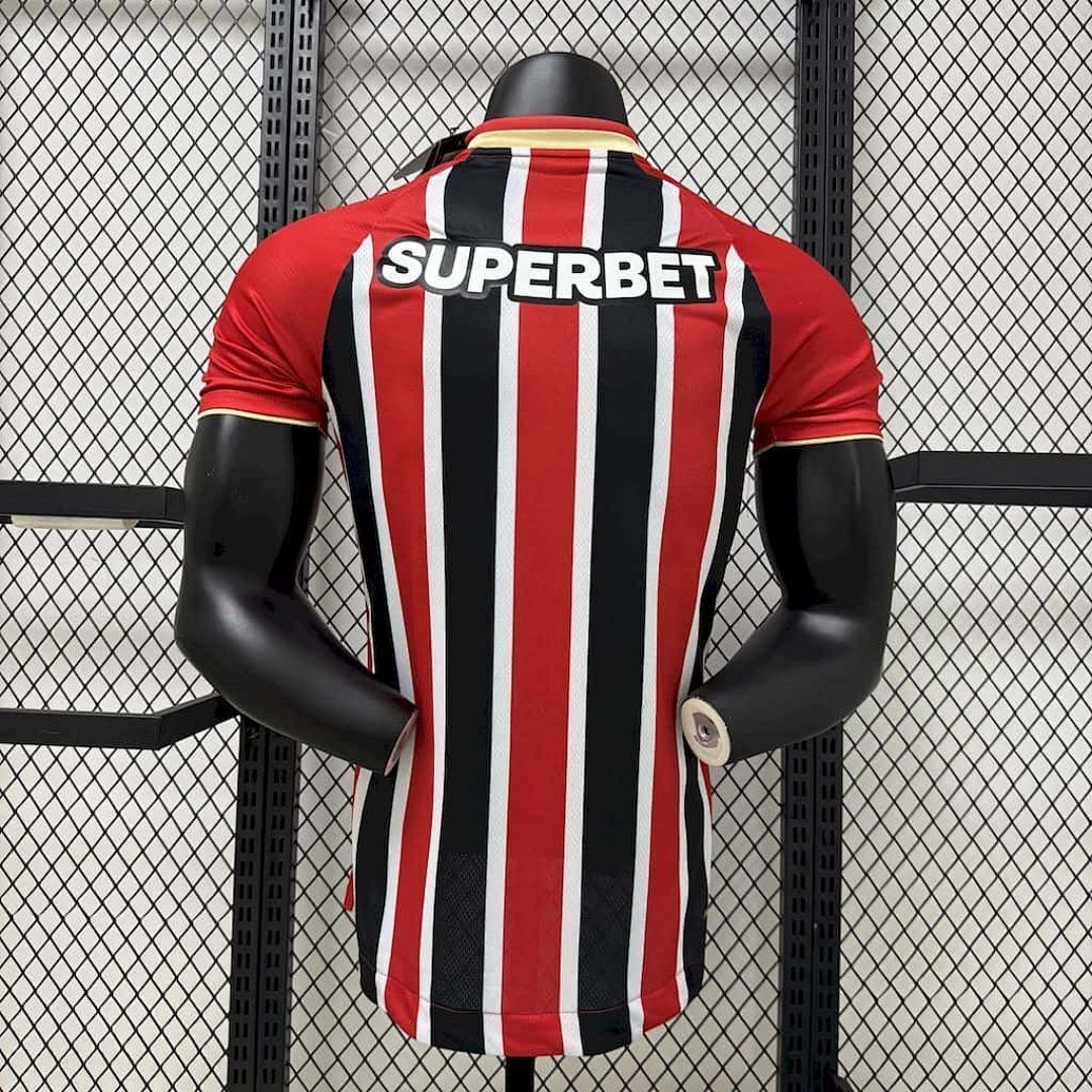 25-26 Players Sao Paulo FC Away Kit S-3XL Cheap Football Jersey Wholesale Yupoo 3