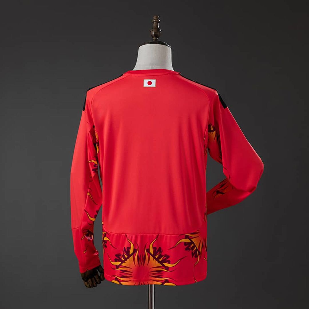 Japan 2026 GK - Red Long-Sleeved Jersey S-4XL 2