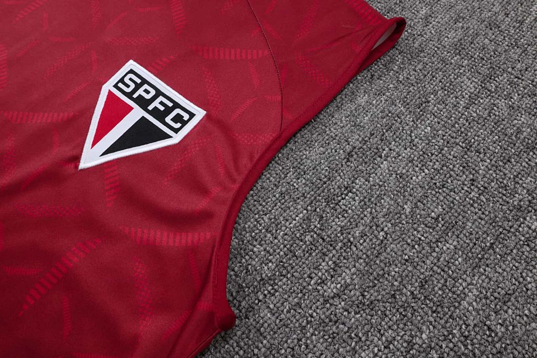 25-26 Sao Paulo Sleeveless Training Kits Tracksuits Cheap Jersey Wholesale Yupoo 17
