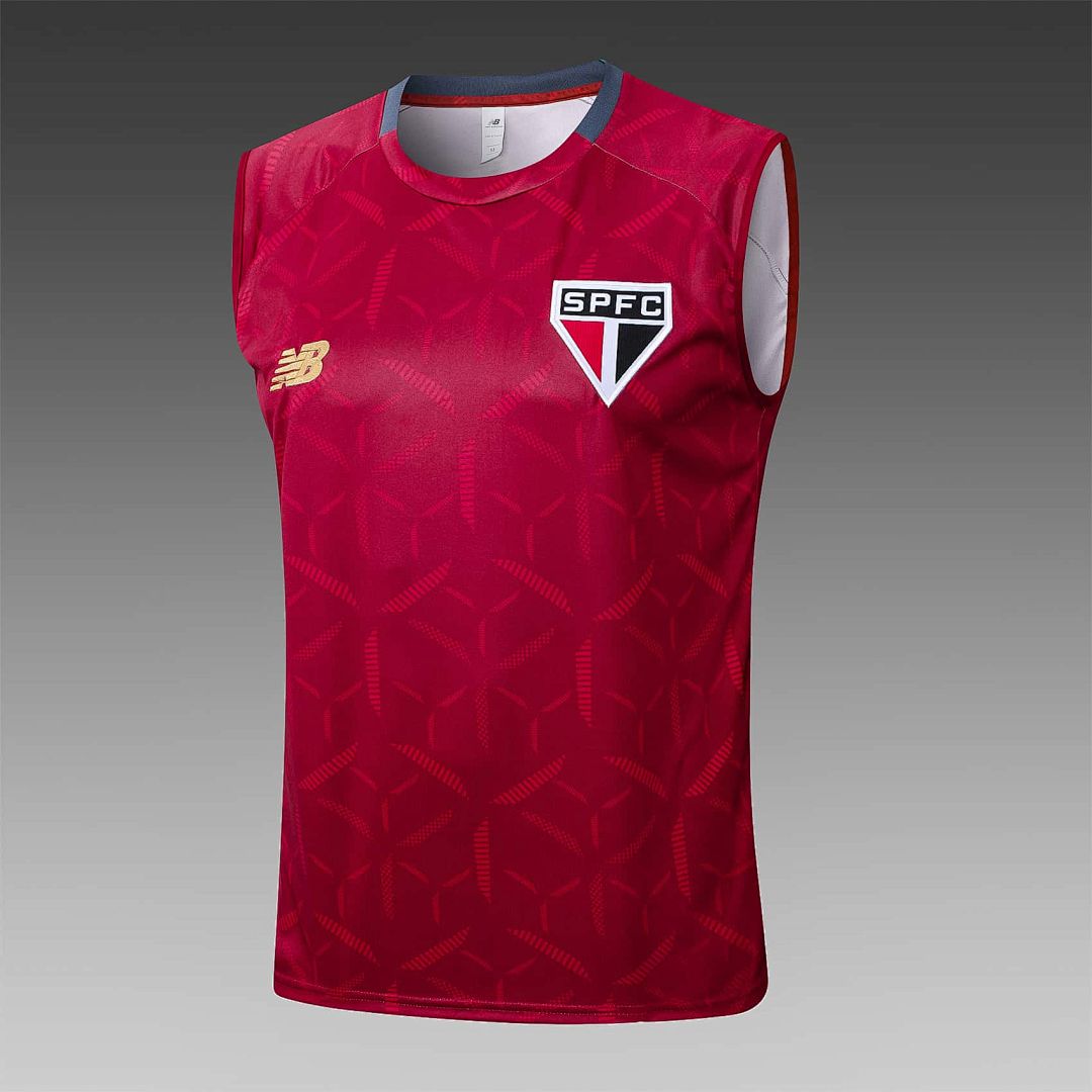 25-26 Sao Paulo Sleeveless Training Kits Tracksuits Cheap Jersey Wholesale Yupoo 26