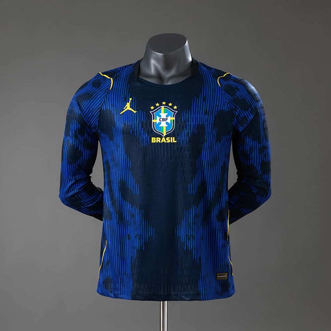 Brazil 2026 Home Away Long-Sleeve Jersey S-3XL