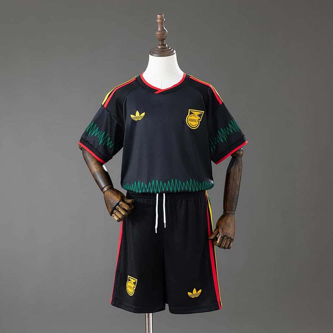 Jamaica 2026 x Bob Marley Away Kids Kit Jersey Size 16-28