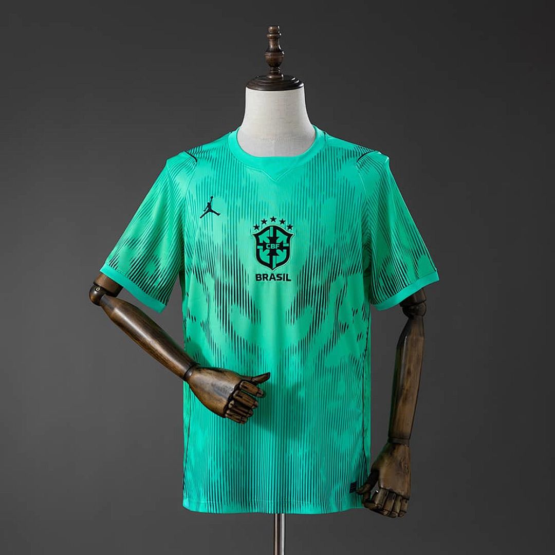 Brazil 2026 Goalkeeper Jersey - Green S-4XL