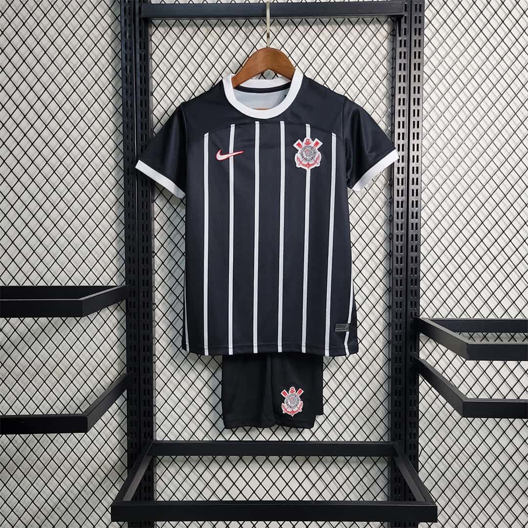 23-24 Corinthians away kids kit