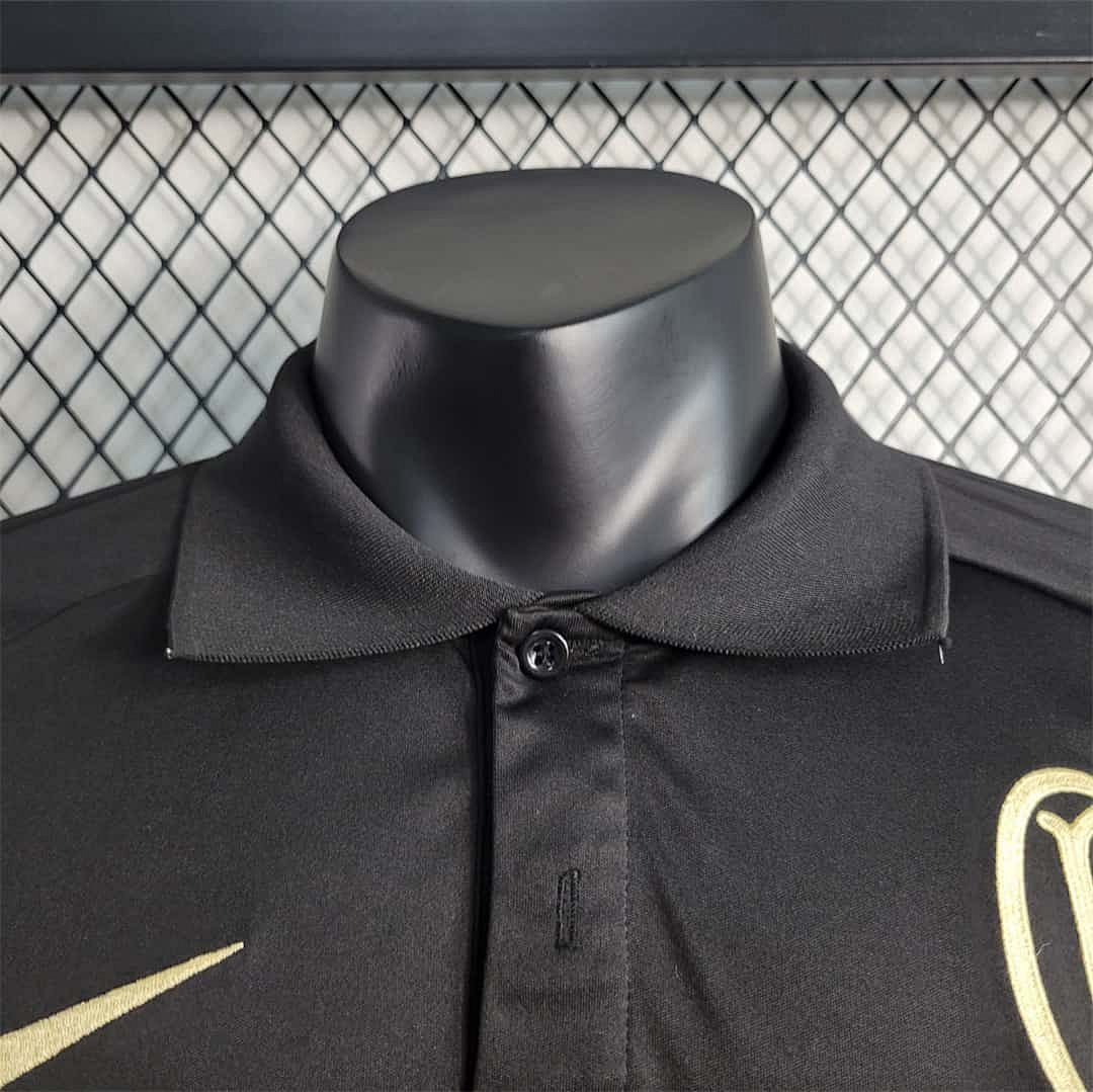 23-24 POLO Corinthians Black Training Suit 3