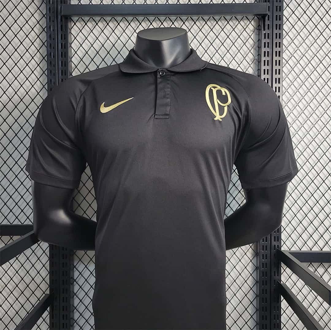23-24 POLO Corinthians Black Training Suit 4