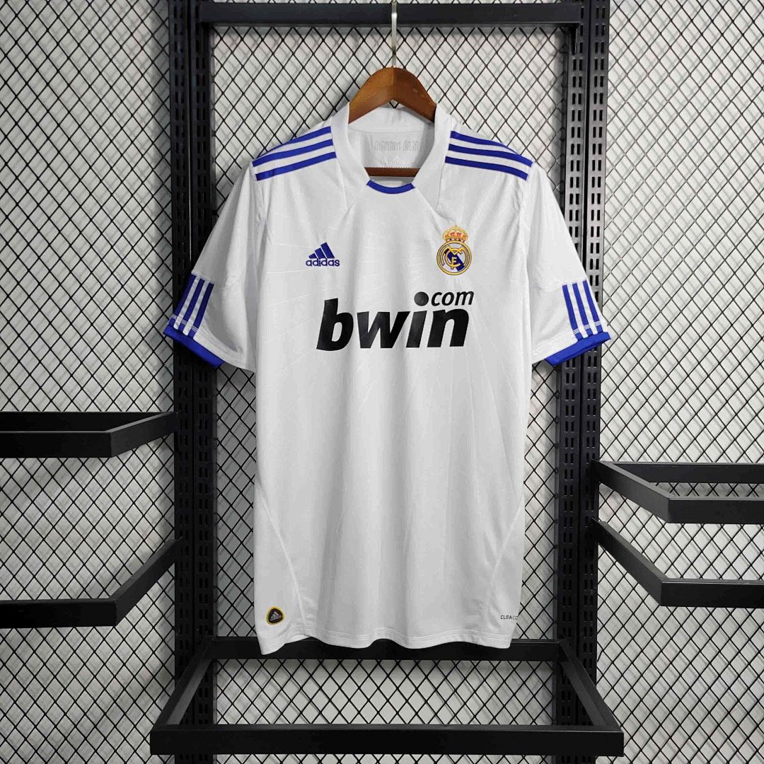 10-11 Retro Real Madrid home S-XXL