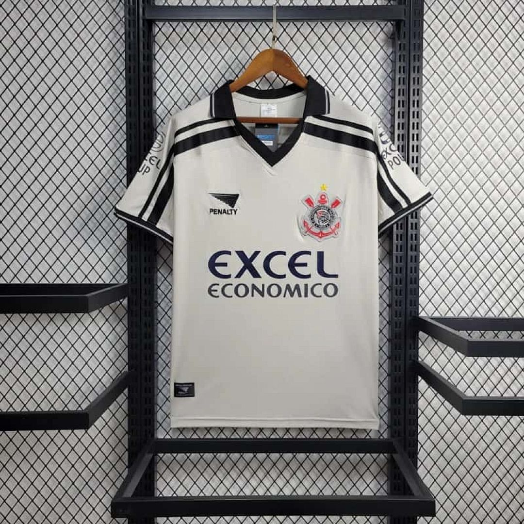97-98 Corinthians Home Retro Kit Vintage Shirt