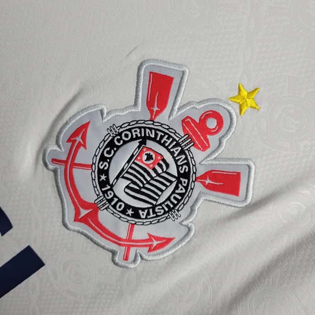 97-98 Corinthians Home Retro Kit Vintage Shirt 2