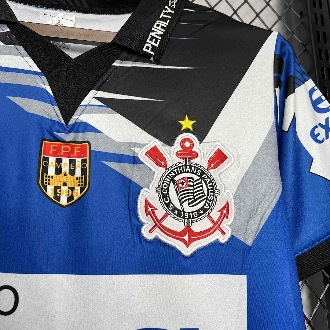 1998 Corinthians Retro Goalkeeper Kit Soccer Uniform 5