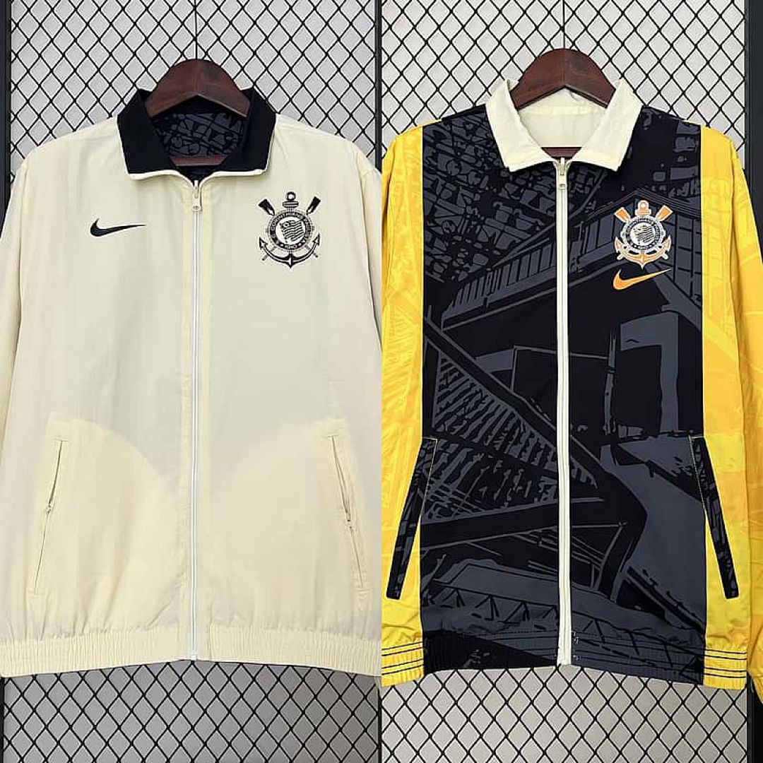 24-25 Corinthians Both Windbreaker Jackets Yupoo