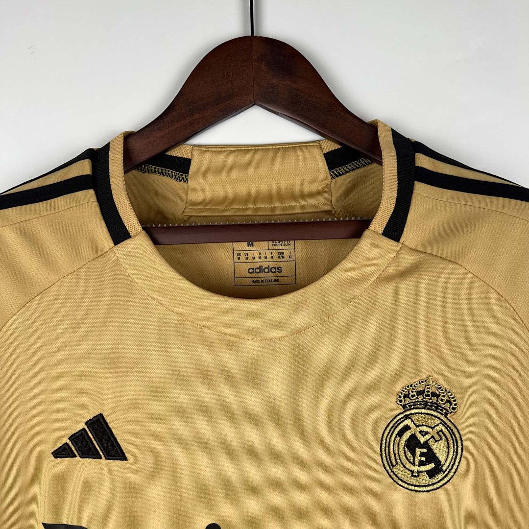 23-24 Real Madrid Yellow Training Jersey S-XXL 9