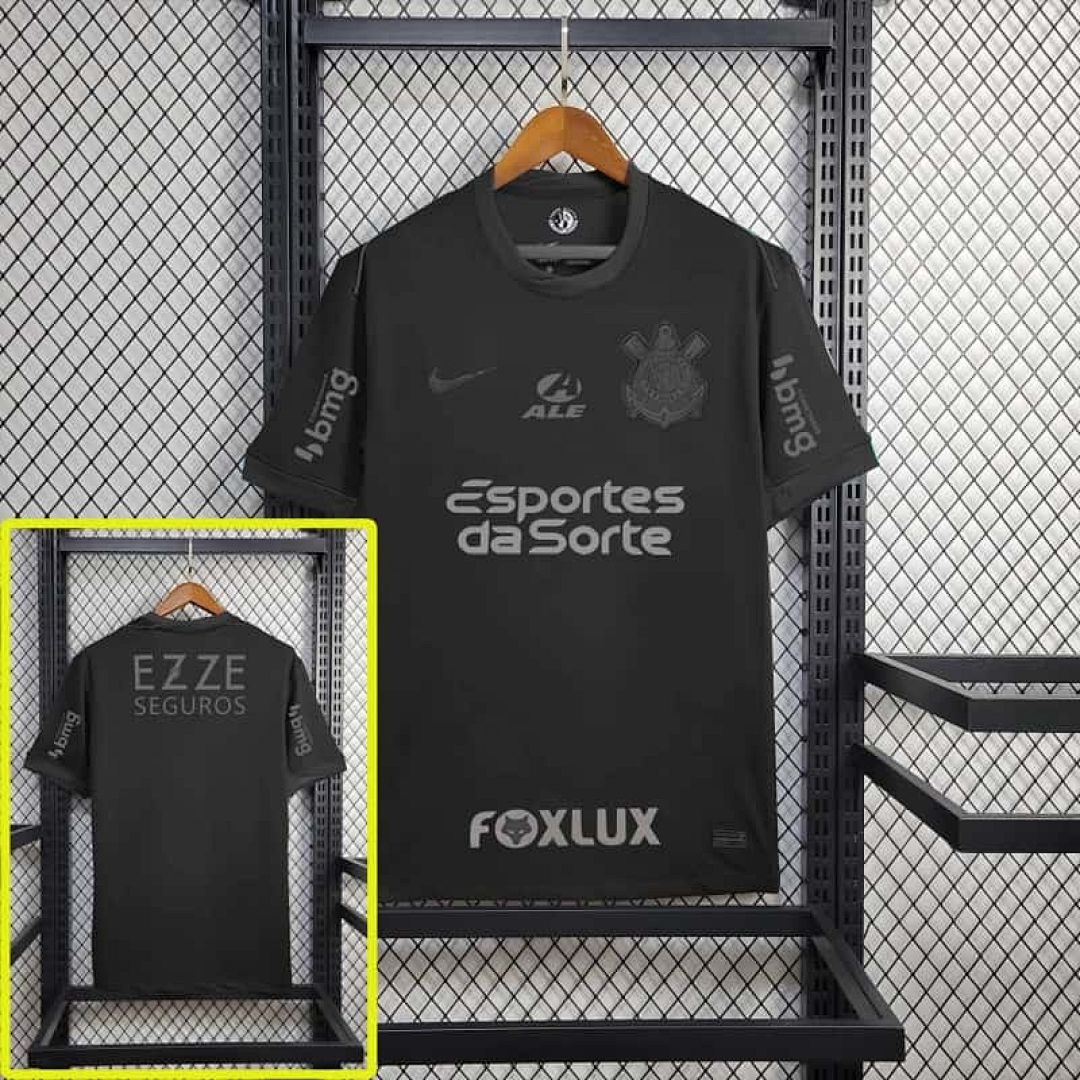 24-25 Corinthians Away Kit Soccer Uniform 2