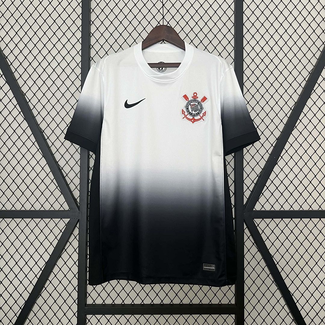 24-25 Corinthians Home Kit Soccer Shirt