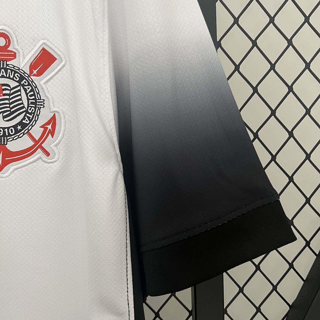 24-25 Corinthians Home Kit Soccer Shirt 10