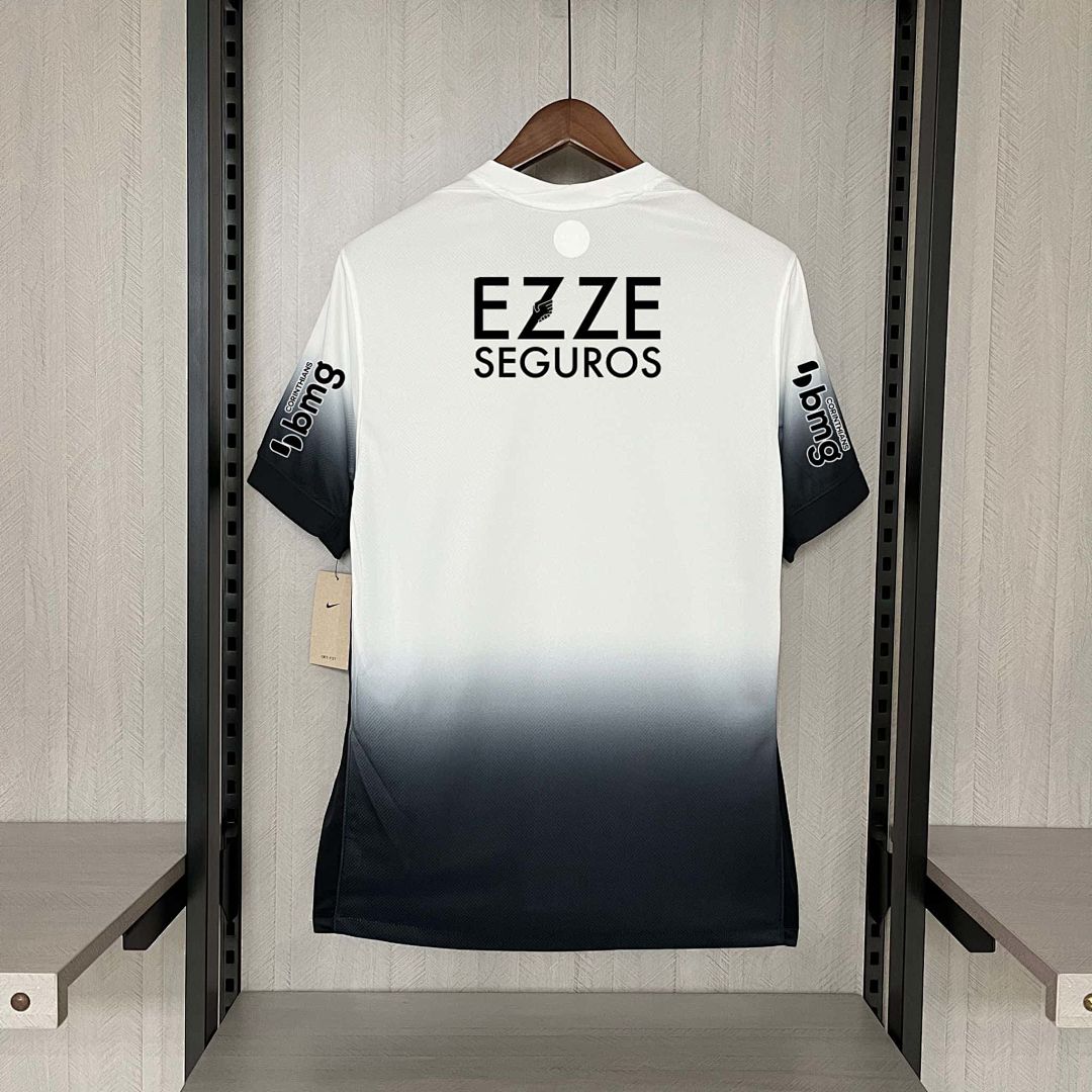 24-25 Corinthians Home Kit Soccer Shirt 8