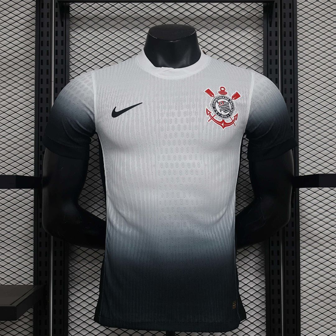 24-25 Corinthians Home White Kit Player Version Shirt
