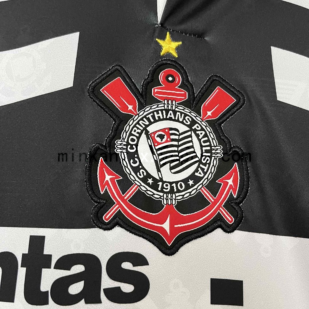95-96 Corinthians Away Retro Kit Football AAAAJersey Yupoo 4