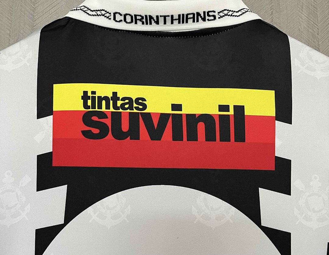 95-96 Corinthians Away Retro Kit Football AAAAJersey Yupoo 8