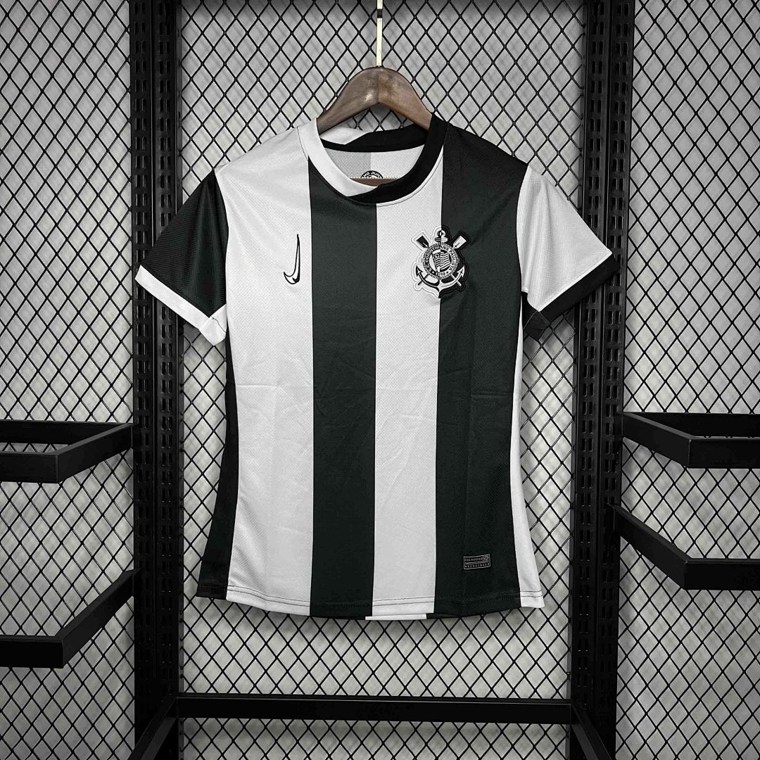 24-25 Corinthians Third Women Shirt Football Apparel
