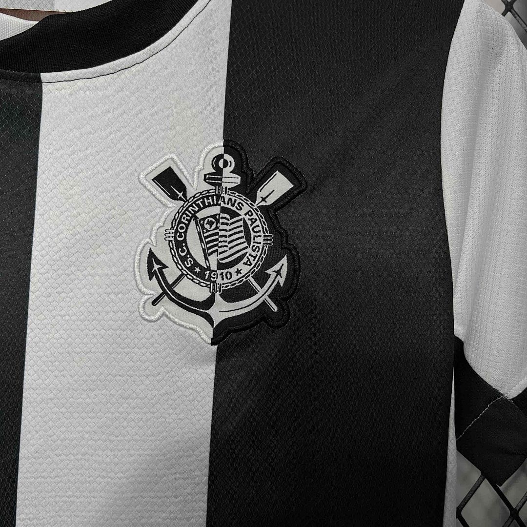 24-25 Corinthians Third Women Shirt Football Apparel 3